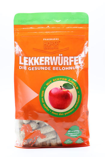 Lekkerwürfel  mit echten Äpfeln